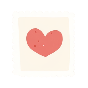 Postcardie stamp